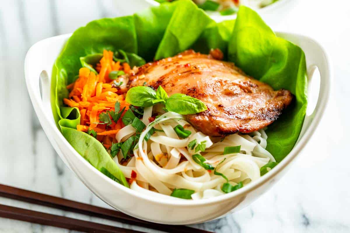 Unlock Authentic Flavor: Easy Vietnamese Saté Chicken Noodle Bowls